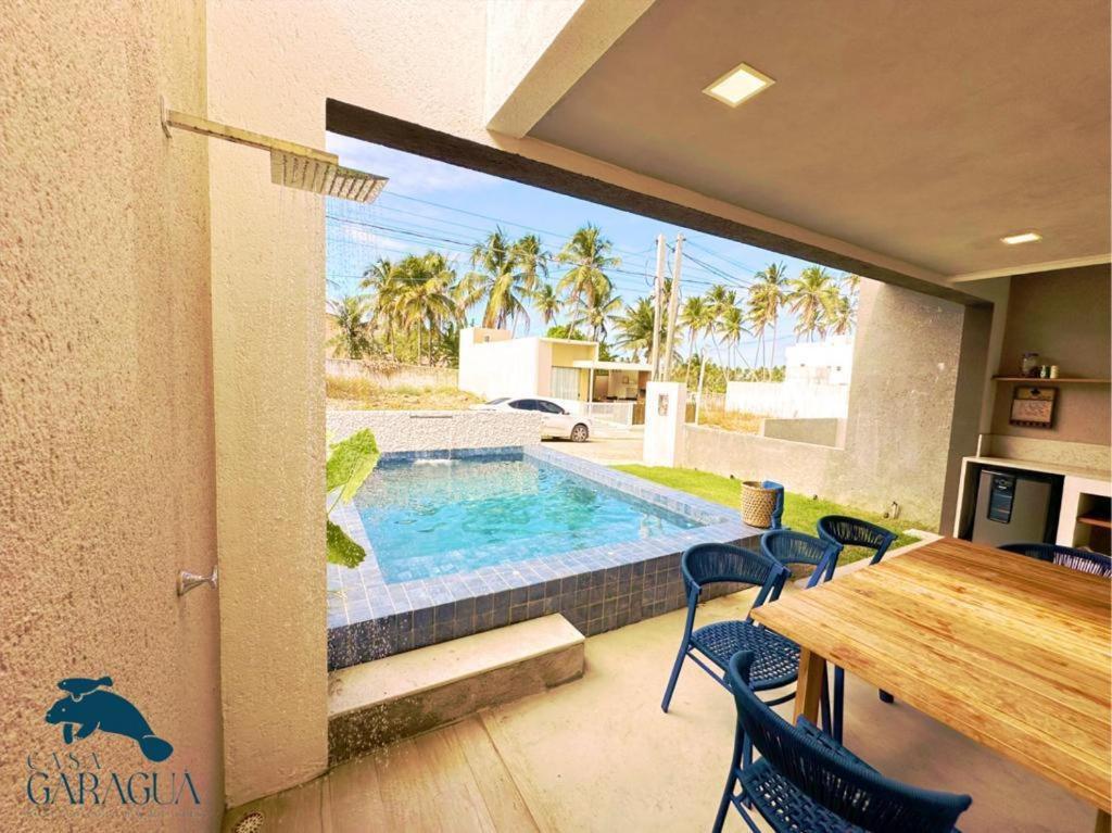 Casa A 1200M Da Praia Do Patacho - Casa Garagua Porto de Pedras Bagian luar foto